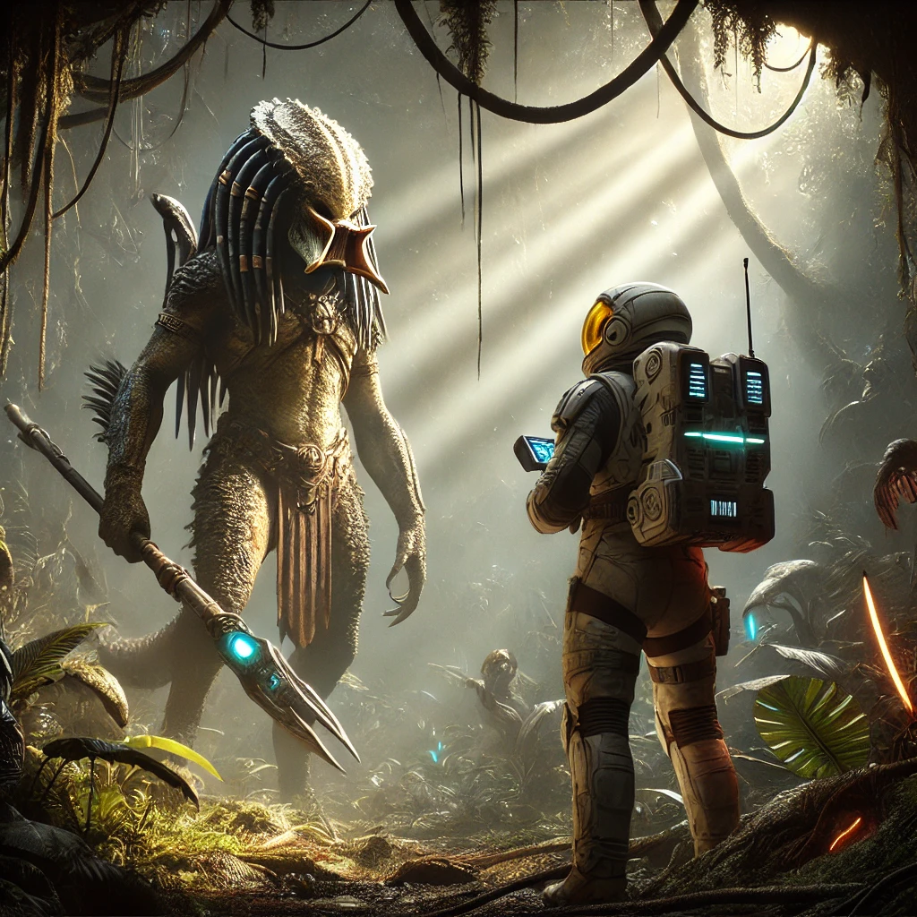 First Encounter with Yautja
